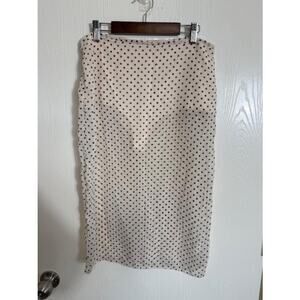 ✨ Y2K Dream Sheer Polka Dot Midi Skirt-S Coachella ✨